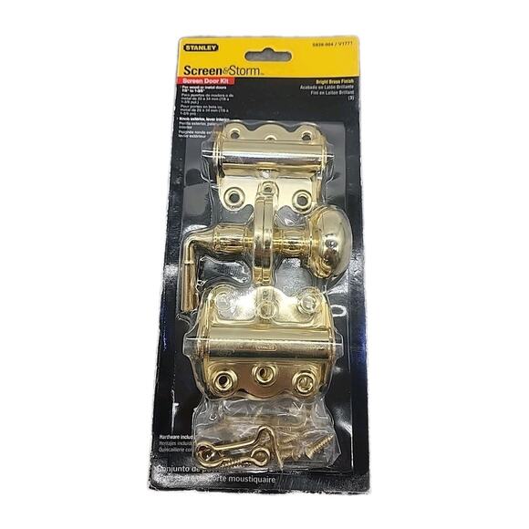 Stanley S838-904 / V1771 Screen & Storm Knob Door Latch [E5] - Picture 1 of 10